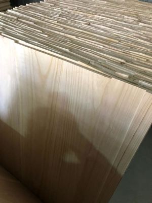 2440x1220 o 1200x600 Tamaño 12 mm Tabla de madera de paulownia comprimida con certificado FSC