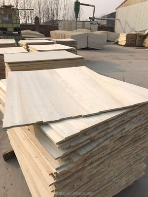 Tabla de madera ligera para Qingfa Paulownia longitud 100mm-2440mm Pago T/T o L/C