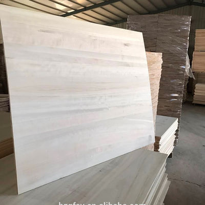 1220x2440mm Hojas de madera de paulownia para diseño contemporáneo Grado AA AB BC de Qingfa