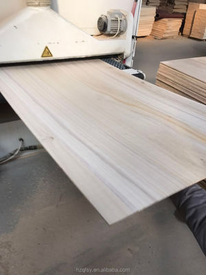1220x2440mm Hojas de madera de paulownia para diseño contemporáneo Grado AA AB BC de Qingfa