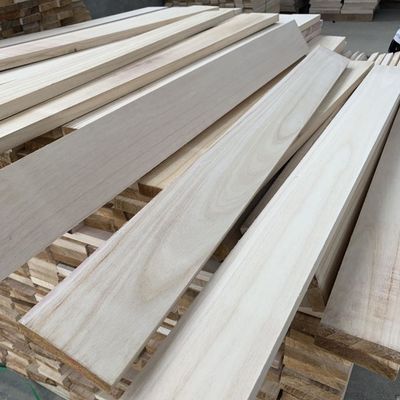 Grado AA de muebles Tablas de paulownia 2x4 Madera Certificado FSC