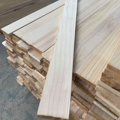 Planchas de madera de pino de álamo de Paulownia para talleres de tamaño personalizado
