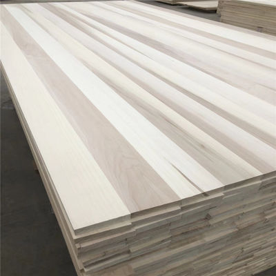 Planchas de madera de pino de álamo de Paulownia para talleres de tamaño personalizado