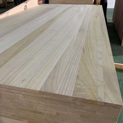 Panel de madera pegado de madera de paulownia de espesor de 16 mm para el salón