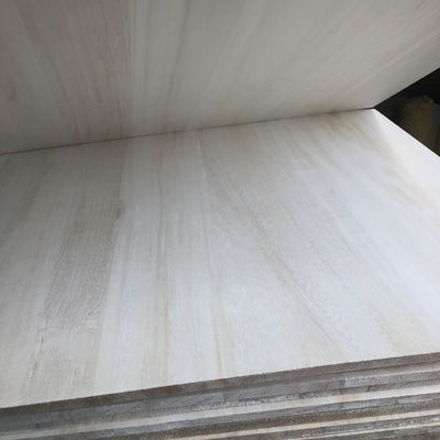 Tabla de madera sólida Paulownia para artesanía Color natural 1220x2440mm