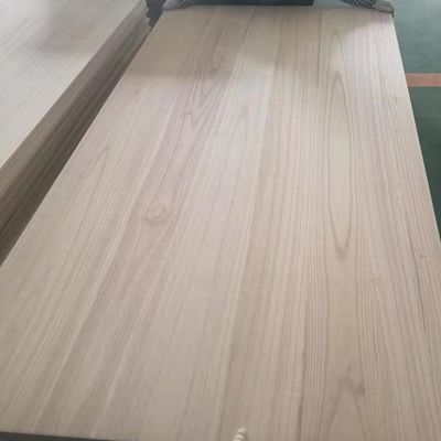 Tabla de madera sólida Paulownia para artesanía Color natural 1220x2440mm