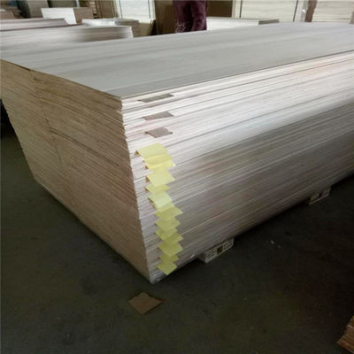 Tarjetas de madera Kiri Color de madera natural con pegamento ambiental E0 E1