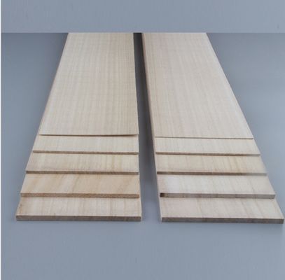 Madera maciza madera de color natural o blanqueada para la capacidad de solución del proyecto