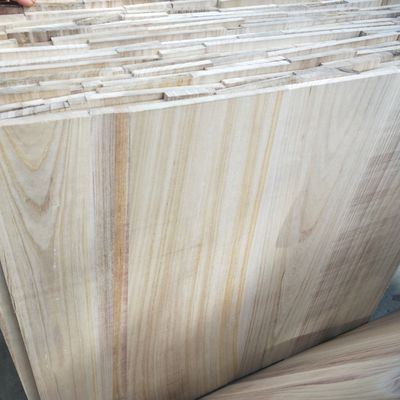 Madera de Paulownia Tamaño personalizado Tablas de madera blanqueadas sin nudos 1220x2440mm