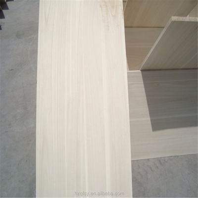Contenido de humedad 8%-12% Tabla de madera de paulownia para diseño contemporáneo