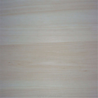 Madera de paulownia original blanqueada Paneles de madera sólida tradicional de 3 mm a 50 mm